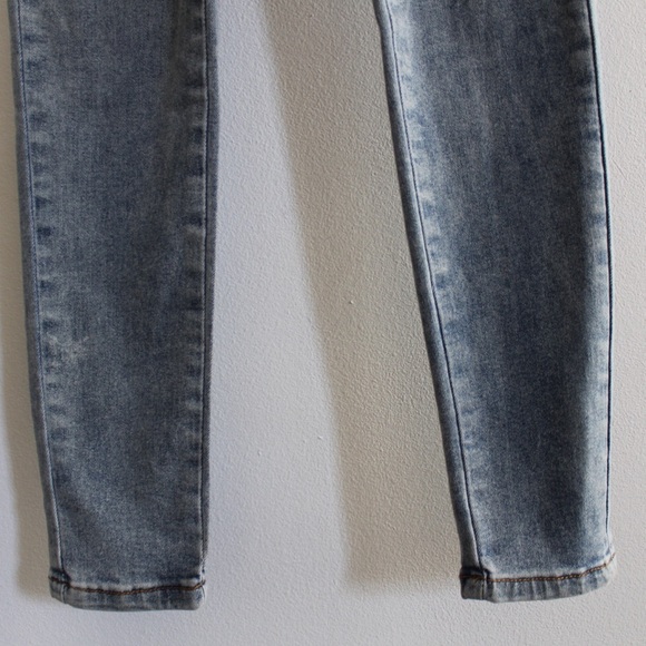 Mailinniao Lace Up Corsette Bodycon Vintage Wash Skinny Jeans XS preowned - Picture 9 of 14